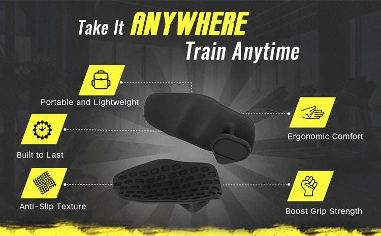 Anti-Slip Workout Grips – Ergonomic Rubber Hand Protectors for Weightlifting, Pull-Ups, Gym & Fitness Training for Men & Women