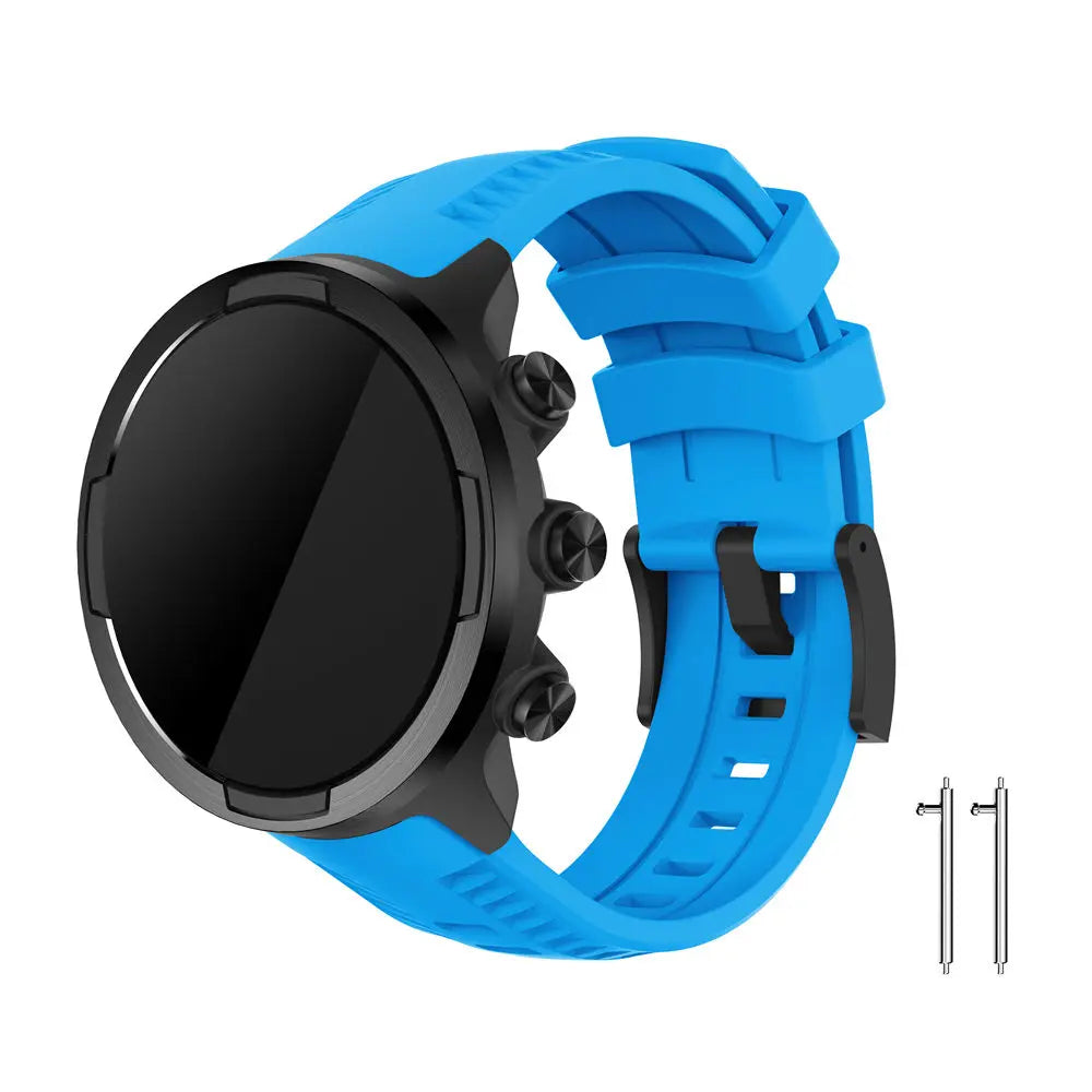 Sport Silicone 24MM Strap Bracelet For Suunto 9/9 Brao/Spartan Sport Wrist HR Baro/sport baro Wristband Replacement WatchBand