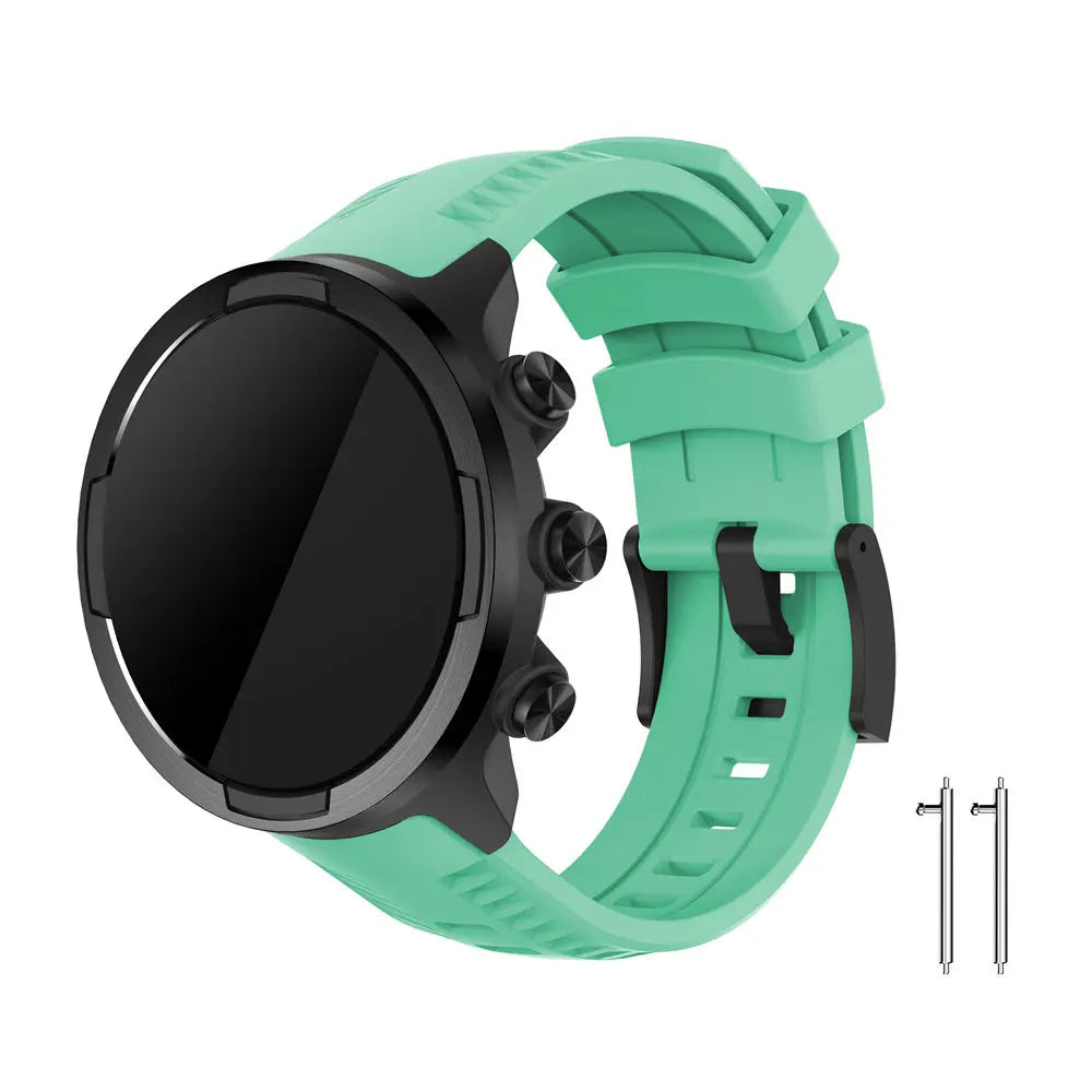 Sport Silicone 24MM Strap Bracelet For Suunto 9/9 Brao/Spartan Sport Wrist HR Baro/sport baro Wristband Replacement WatchBand