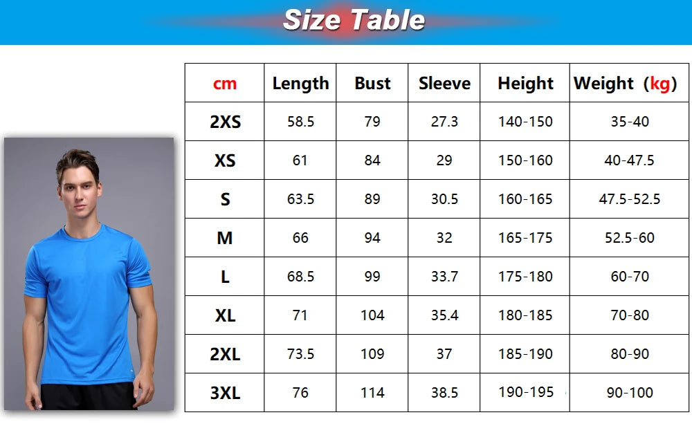 Men’s Quick Dry Sport T-Shirt