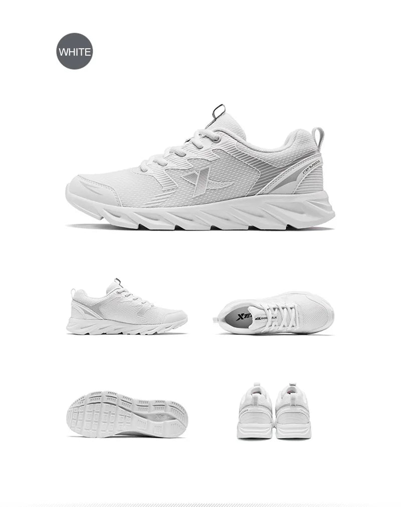 Xtep Women Running Shoes 2023 New Fashion Lightweight Sneakers For Women Breathable Cushioning Sports Shoes Female 879318110073