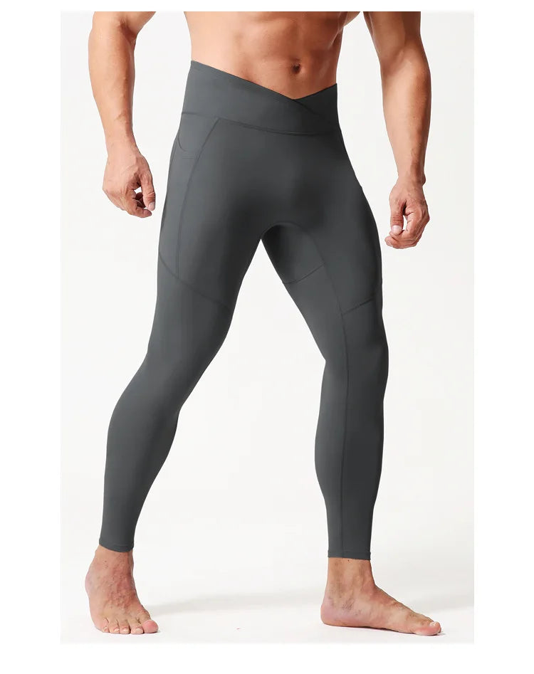 Men’s Sport Tights 2024 – Pocket Gym Leggings