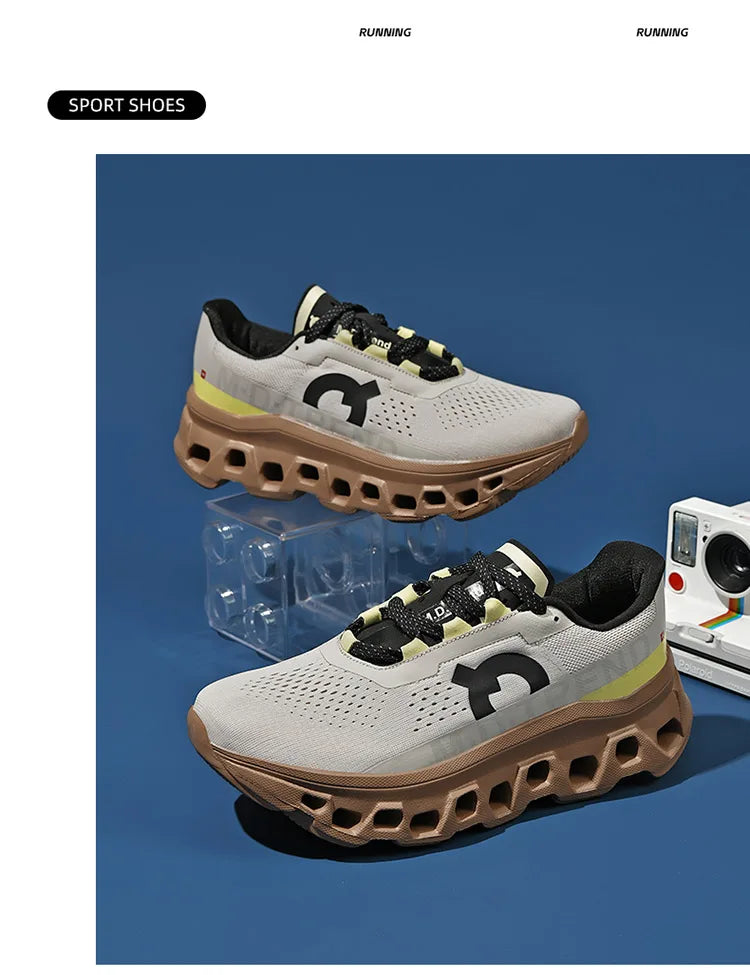 Men's Cushioning Running Shoes Lightweight Athletic Casual Sneakers Male Non-Slip Sports Shoes Outdoor Travel Walking Shoes