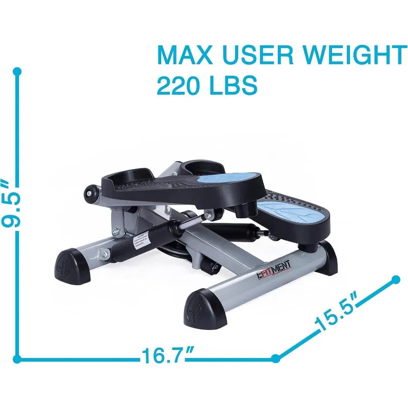 Efitment Mini Stepper Steppers for Exercise at Home Stair Step Cardio Thigh Master Workout Equipment Fitness Pedal Exerciser