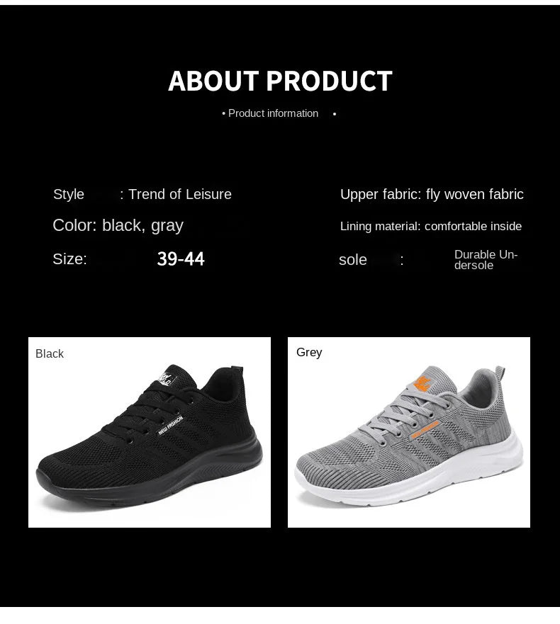 Oulylan New Trendy Casual Men Sports Shoes Summer Lightweight Breathable Mesh Sneakers Outdoor Anti-slip Women Running Footwear