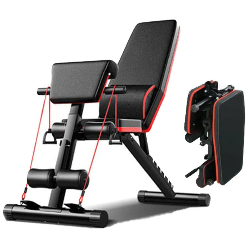 Dumbbell stool multifunctional six in one foldable home bird bench, bench, exercise chair, supine board fitness device