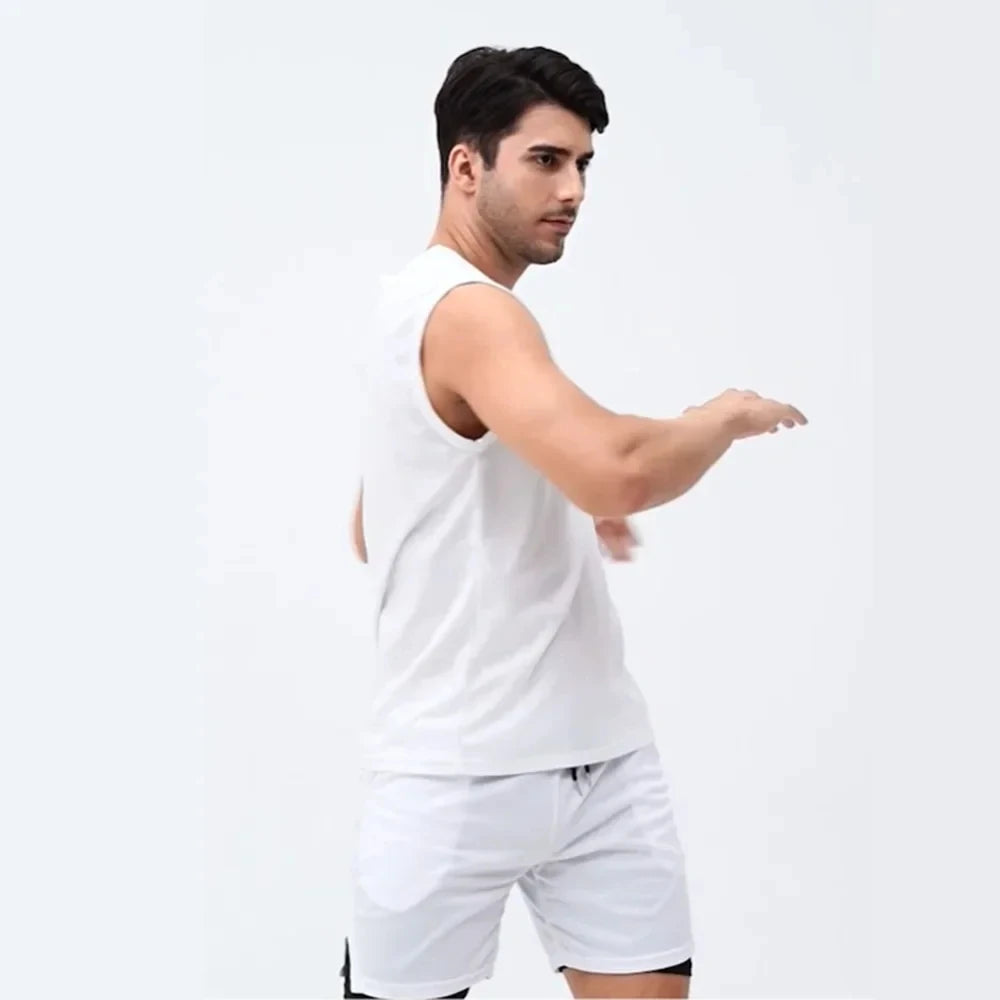 Men’s Compression Tank – Quick-Dry Gym Vest