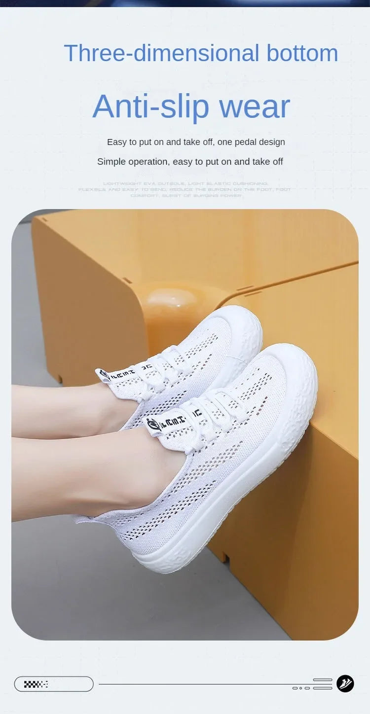 Comfort  Casual Sneaker Breathable   Women'S Shoes Summer 2025 Free Shipp Iing Shoes Lithe Women'S Shoes