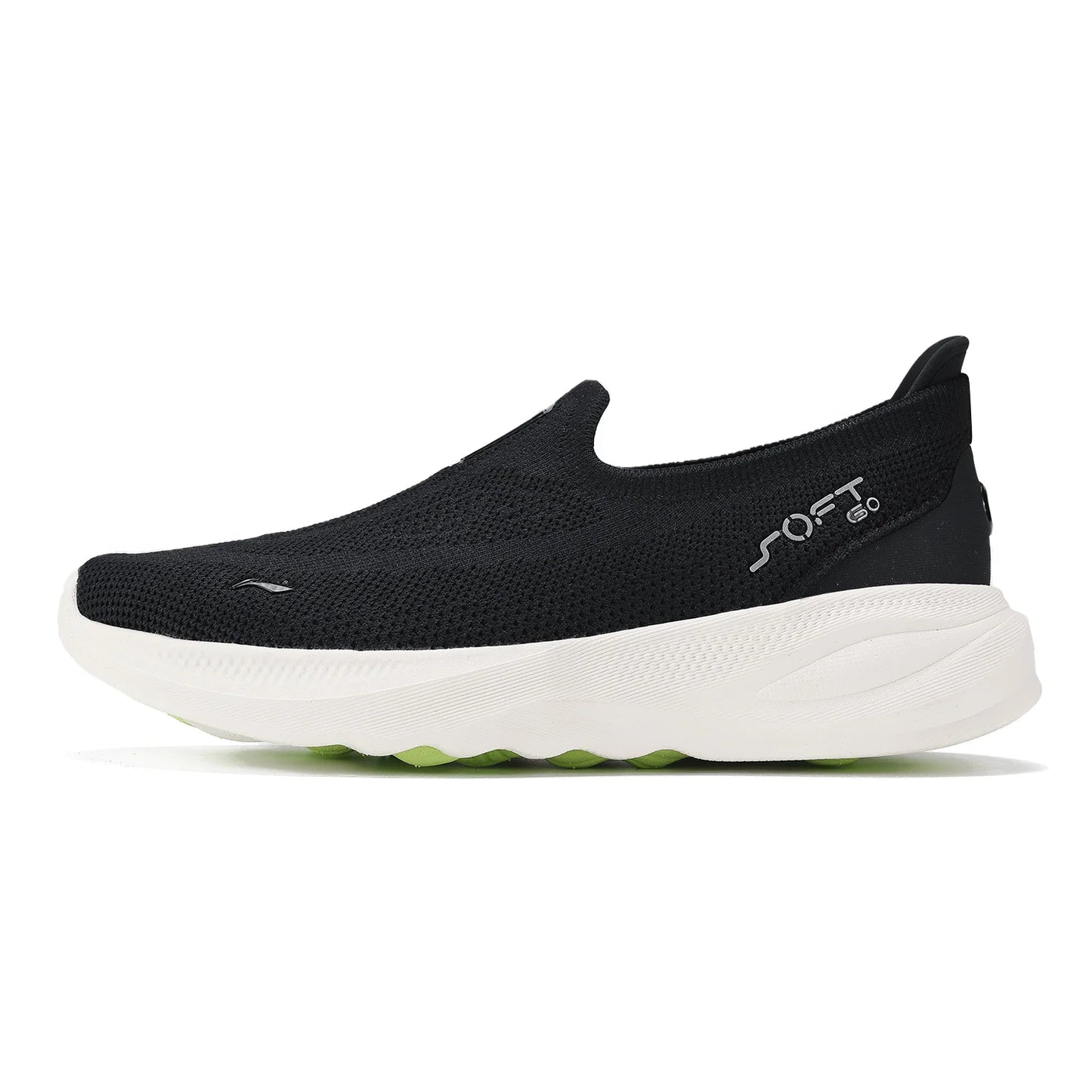 Li-Ning Women SOFT GO 2 KNIT Slip-on Casual Walking Shoes Breathable Cushion Flexible LiNing Comfortable Sports Sneakers AGLV018