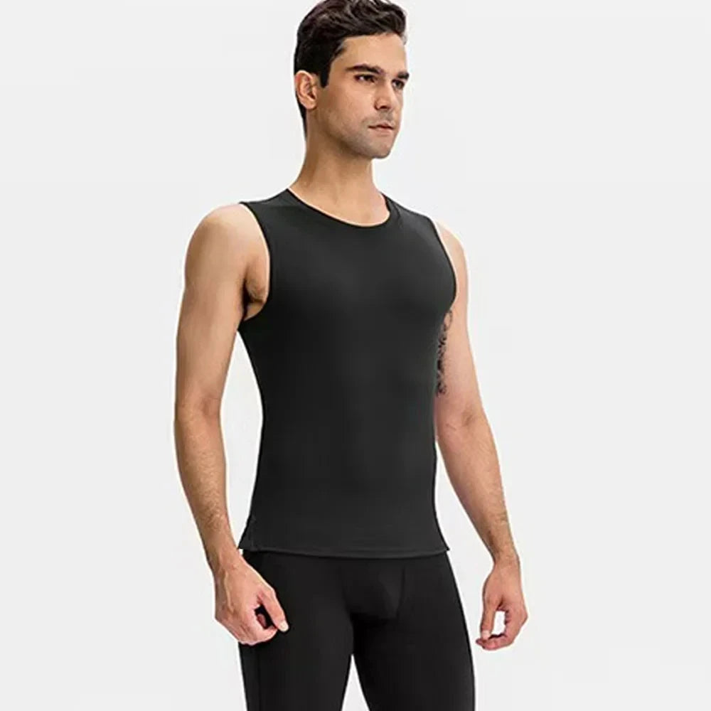 Men’s Compression Tank – Quick-Dry Gym Vest
