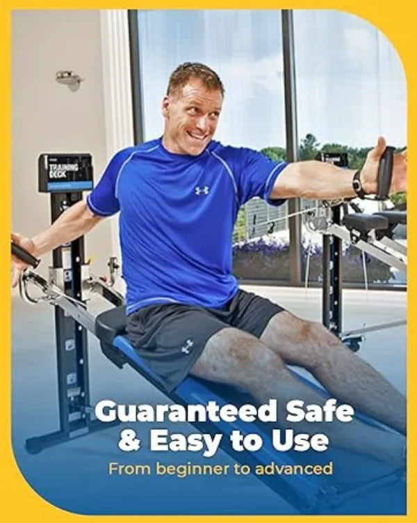 APEX Versatile Indoor Home Gym Workout Total Body Strength Training Fitness Equipment