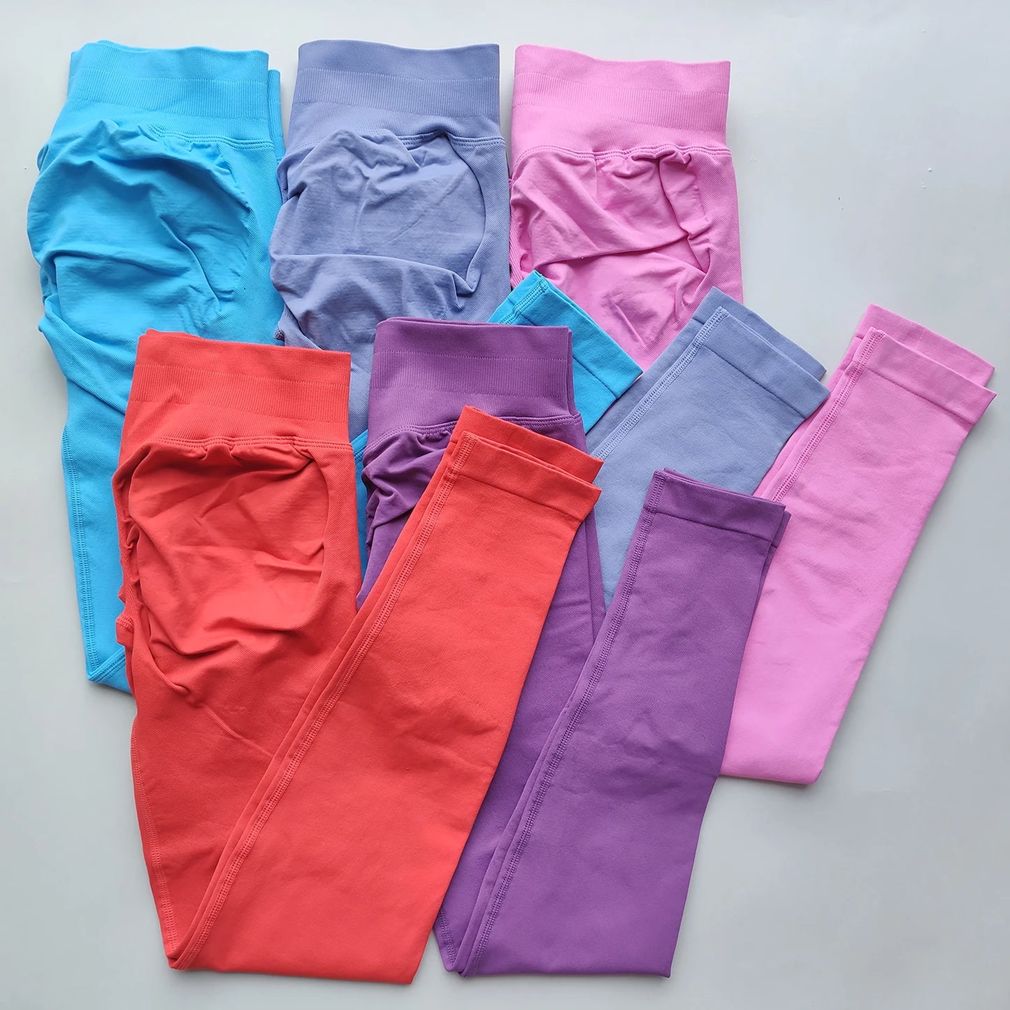 ARFTE Leggings Summer Pants Woman Scrunch Bum Flare Leggings Seamless Yoga Pants Push Up Sports Low Ribbed Band Fitness Tights