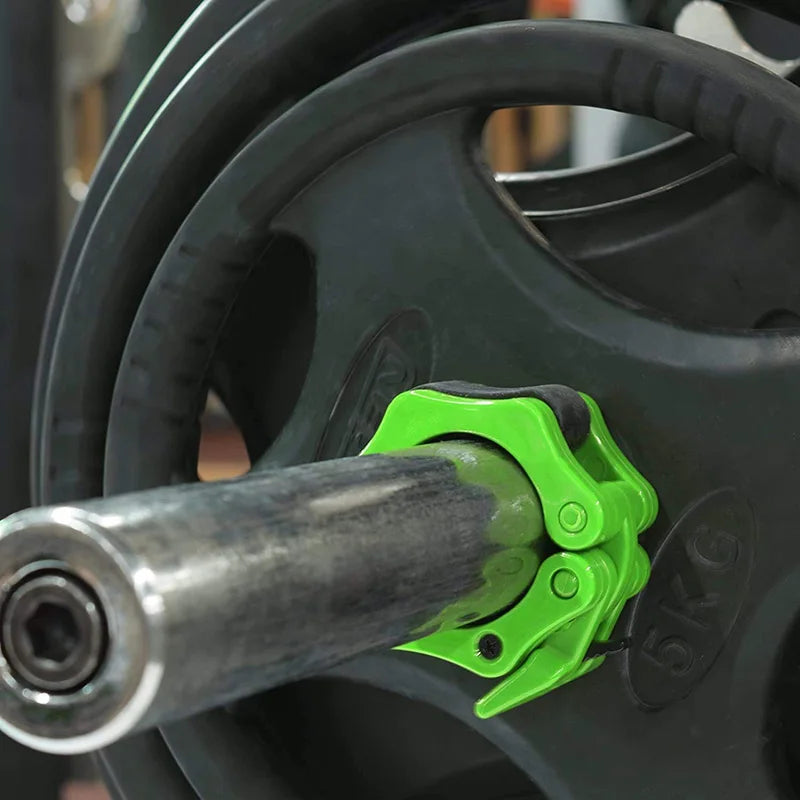 Pro Dumbbell Barbell Bar Clip Collar Barbell Lock Clamps Quick O-Rod Chuck Weight Lifting Bar Gym Dumbbell Fitness Body Building