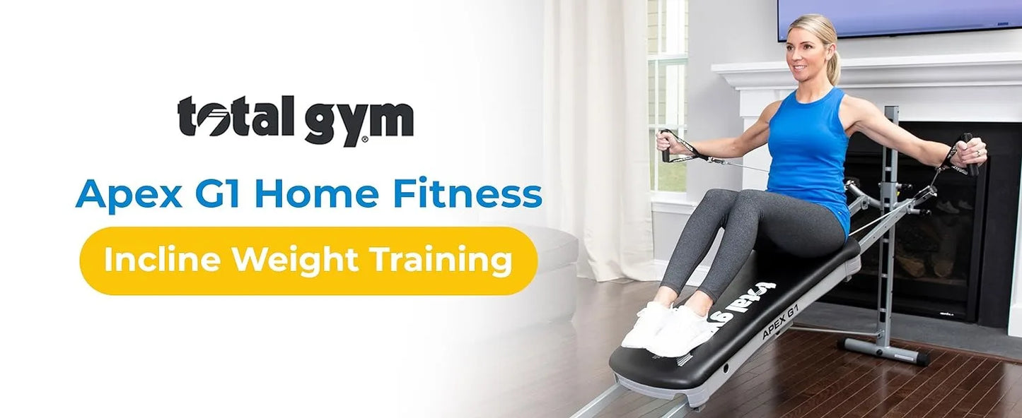 APEX Versatile Indoor Home Gym Workout Total Body Strength Training Fitness Equipment
