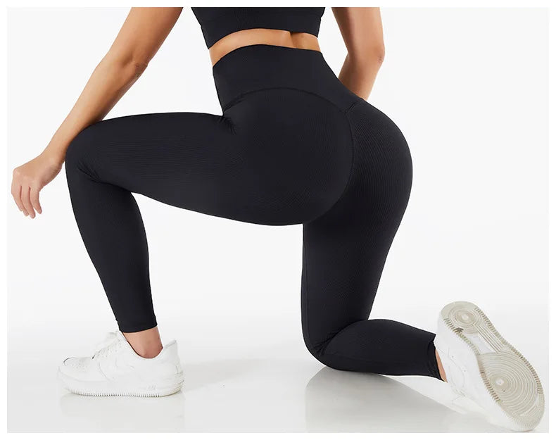 High Waist Push Up Seamless Sport Legging Women's Yoga Pants Super Stretchy Gym Workout Leggings Women's Fitness Sports Leggings