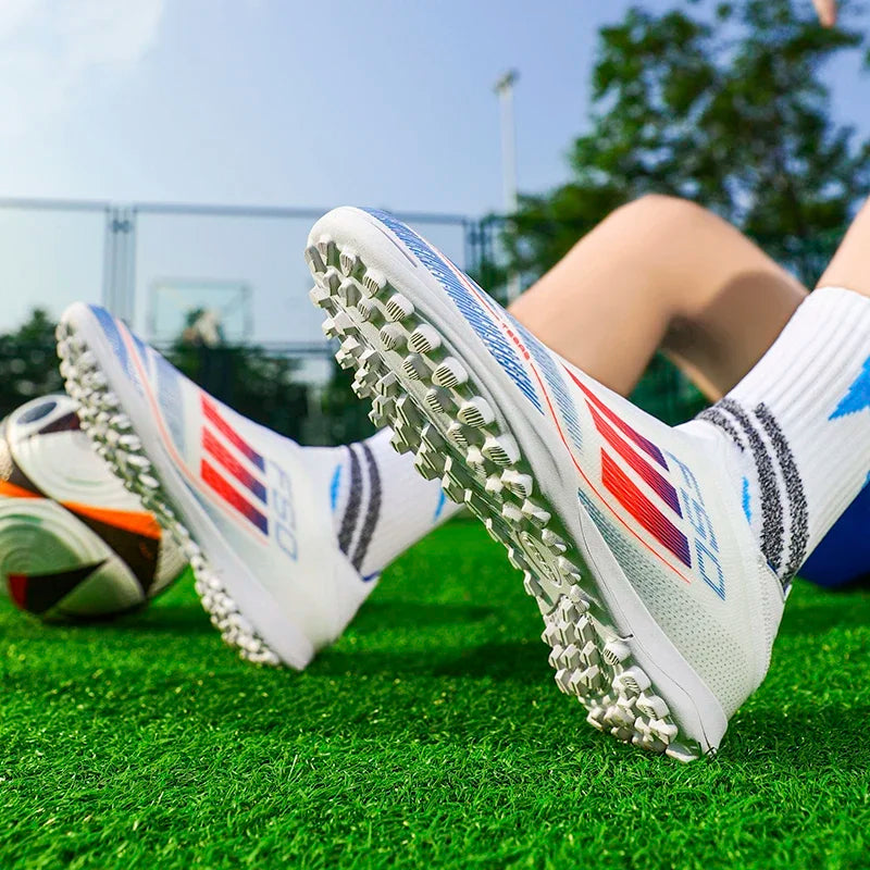 Professional Soccer Shoes For Men Society Cleats Grass Training Original Sneaker Indoor Non Slip Ultralight Football Field Boots