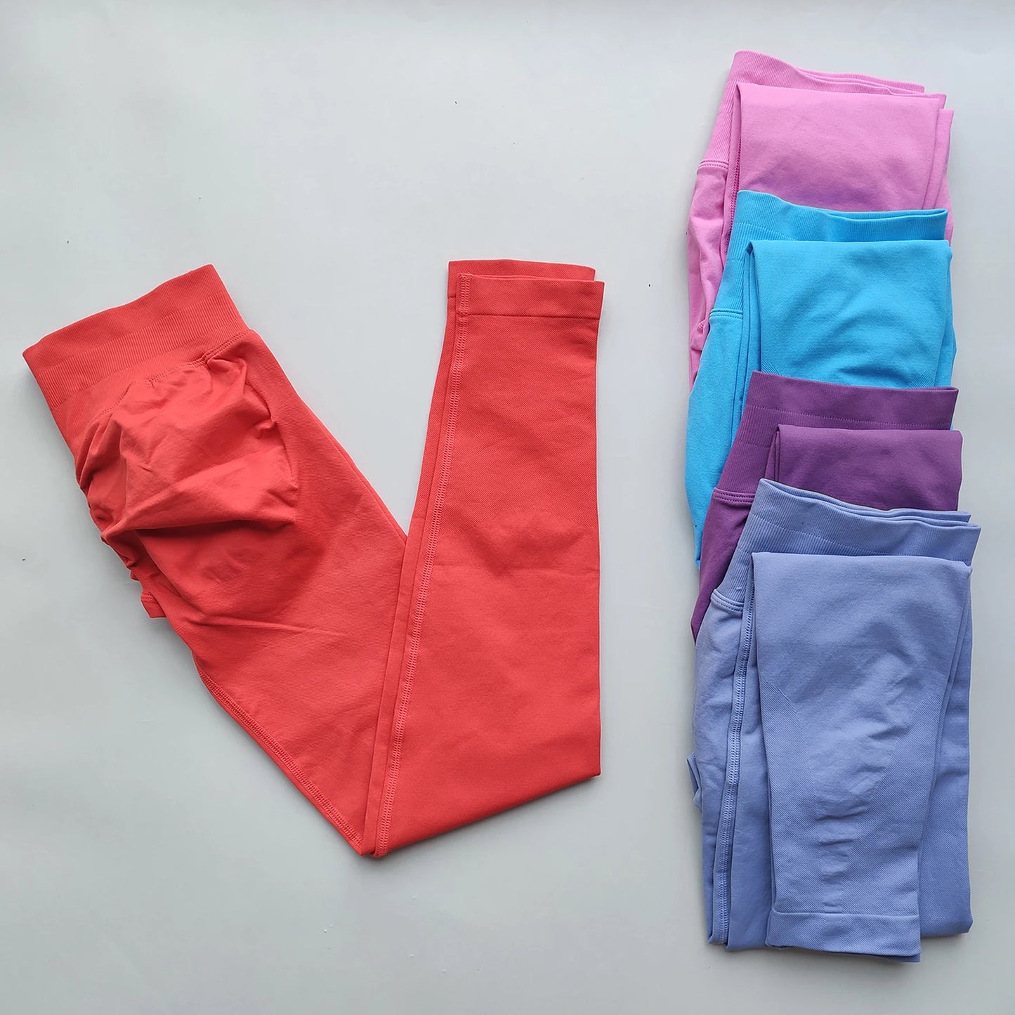 ARFTE Leggings Summer Pants Woman Scrunch Bum Flare Leggings Seamless Yoga Pants Push Up Sports Low Ribbed Band Fitness Tights