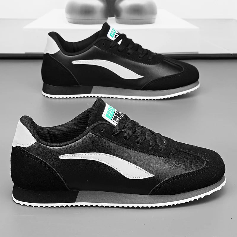 Hot sale Blue Mens Fashion Sneakers Classic Leather Sport Shoes For Men Trainers Designer Athletic Sneakers Male Running Shoes