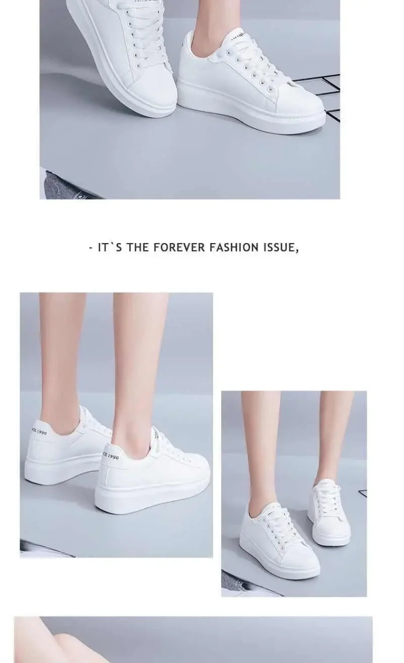 Shoes for Women  Daily Lace Up Casual Shoes Comfortable Soft Bottom Sneakers Women Female Platform Shoes Zapatos De Mujer 2024