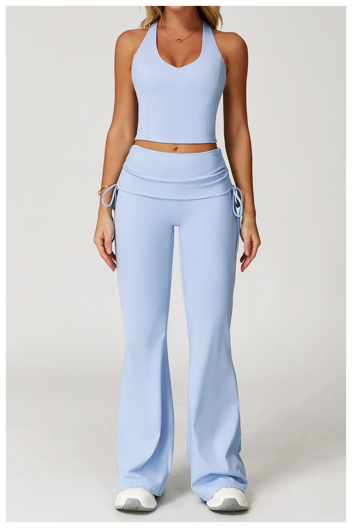 Women Tracksuit Gym Sports Suits 2 Pieces Yoga Set Fitness Vest Top Push Up Workout Clothes Female Athletic Leggings Sportswear