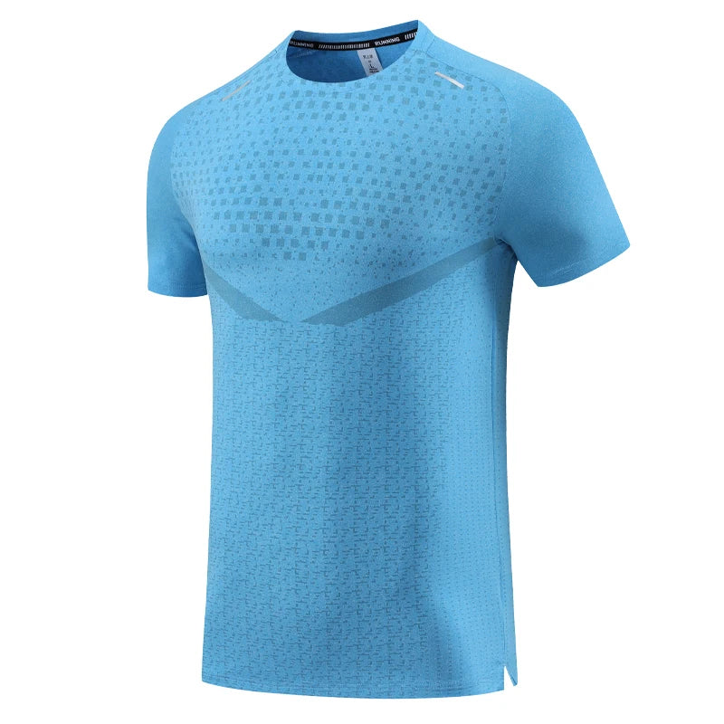 Quick Dry Gym T-Shirt – Breathable Short Sleeve