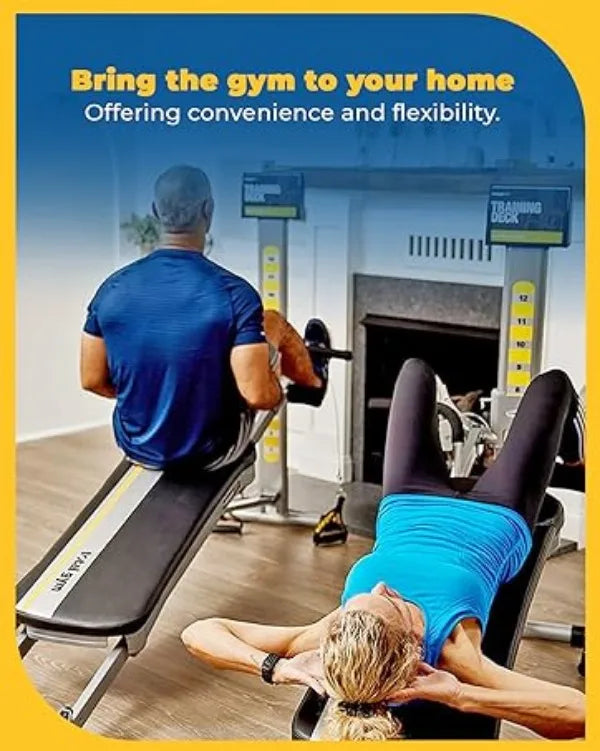 APEX Versatile Indoor Home Gym Workout Total Body Strength Training Fitness Equipment