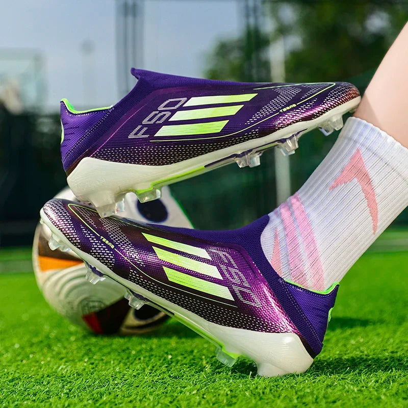 Professional Soccer Shoes For Men Society Cleats Grass Training Original Sneaker Indoor Non Slip Ultralight Football Field Boots