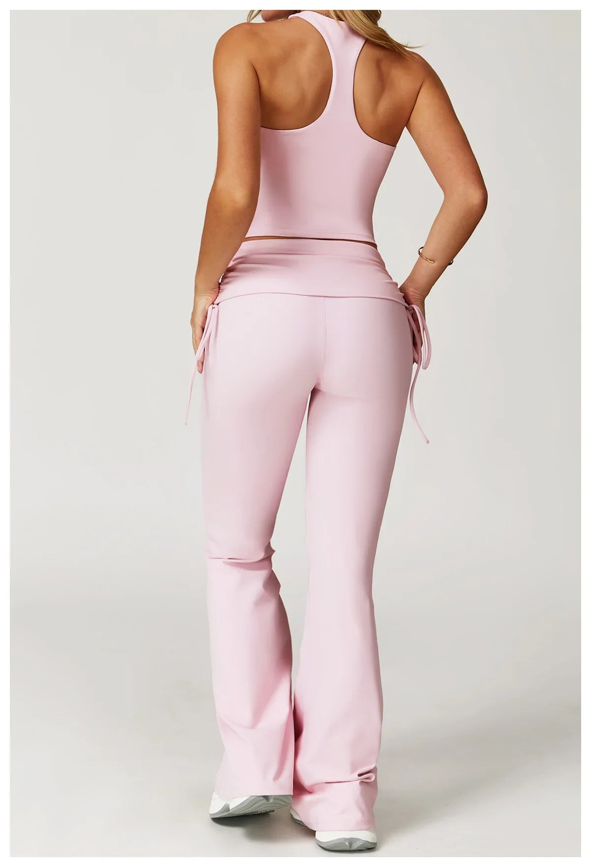 Women Tracksuit Gym Sports Suits 2 Pieces Yoga Set Fitness Vest Top Push Up Workout Clothes Female Athletic Leggings Sportswear