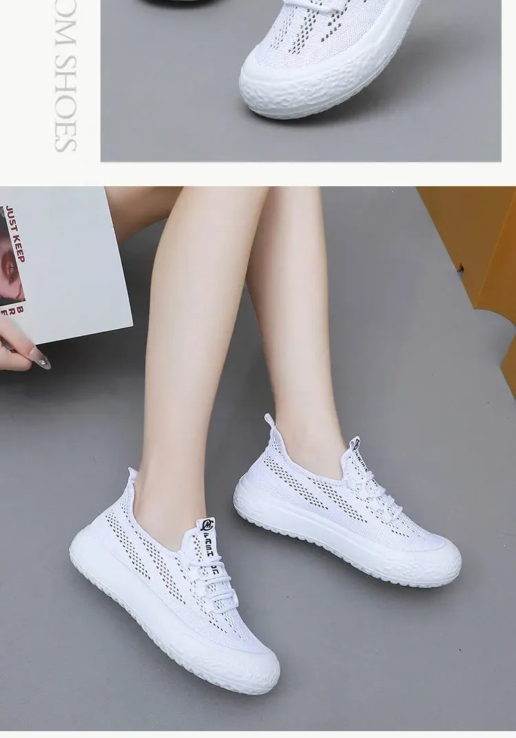 Comfort  Casual Sneaker Breathable   Women'S Shoes Summer 2025 Free Shipp Iing Shoes Lithe Women'S Shoes