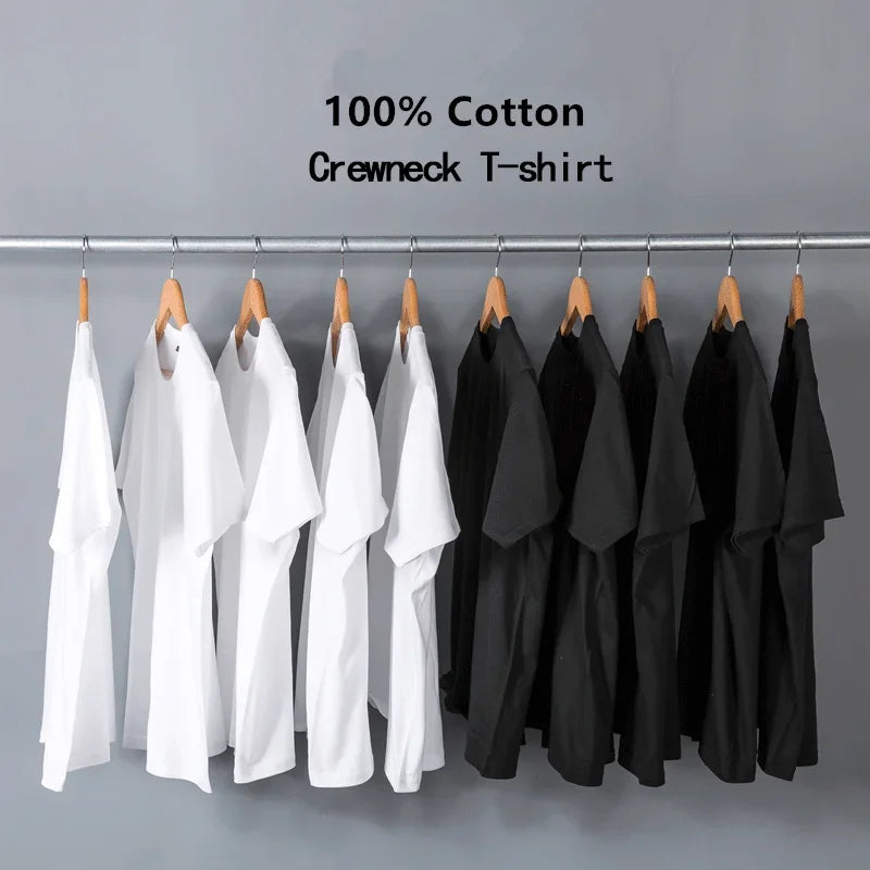 Retro Stone Logo T-Shirt – Men’s Casual Cotton Tee