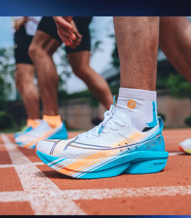 Xtep 160X 6.0 PRO Running Shoes For Men Stable Durable Racing Marathon Light Running Shoes Professional Marathon 975119110003