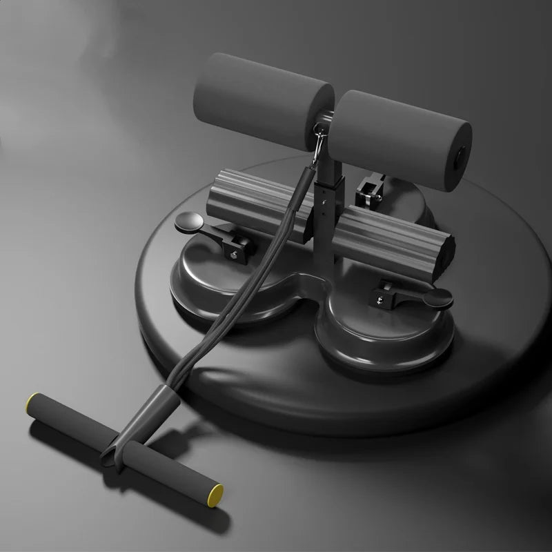 Adjustable Sit-Up Bar With 3 Non-Slip Suction Cups Portable Core Trainer For Home Gym Workout Yoga Fitness Equipment