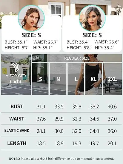 Anfilia Women Basic Camisole Cotton Camisole Tank Tops Built In Self Bra Adjustable Strapped Sleepwear Jogging Wear Running Vest