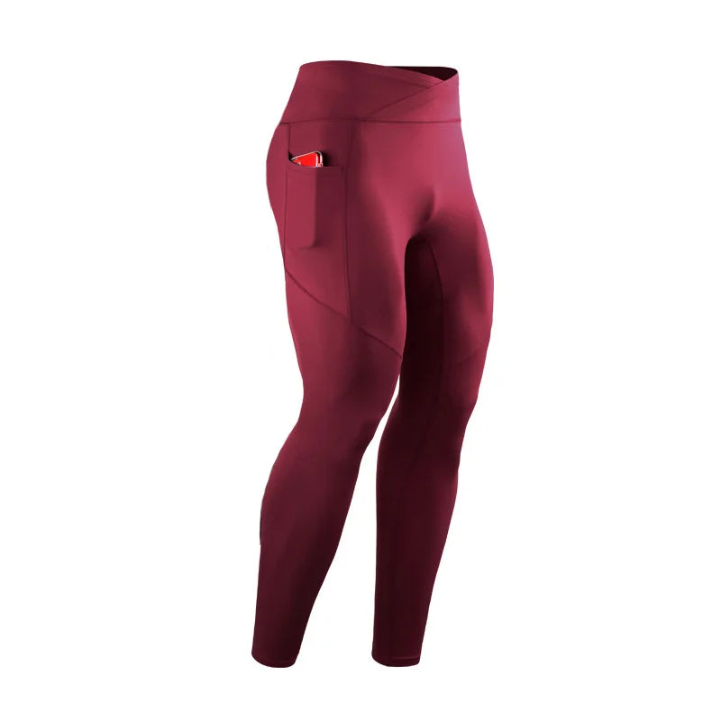 Men’s Sport Tights 2024 – Pocket Gym Leggings