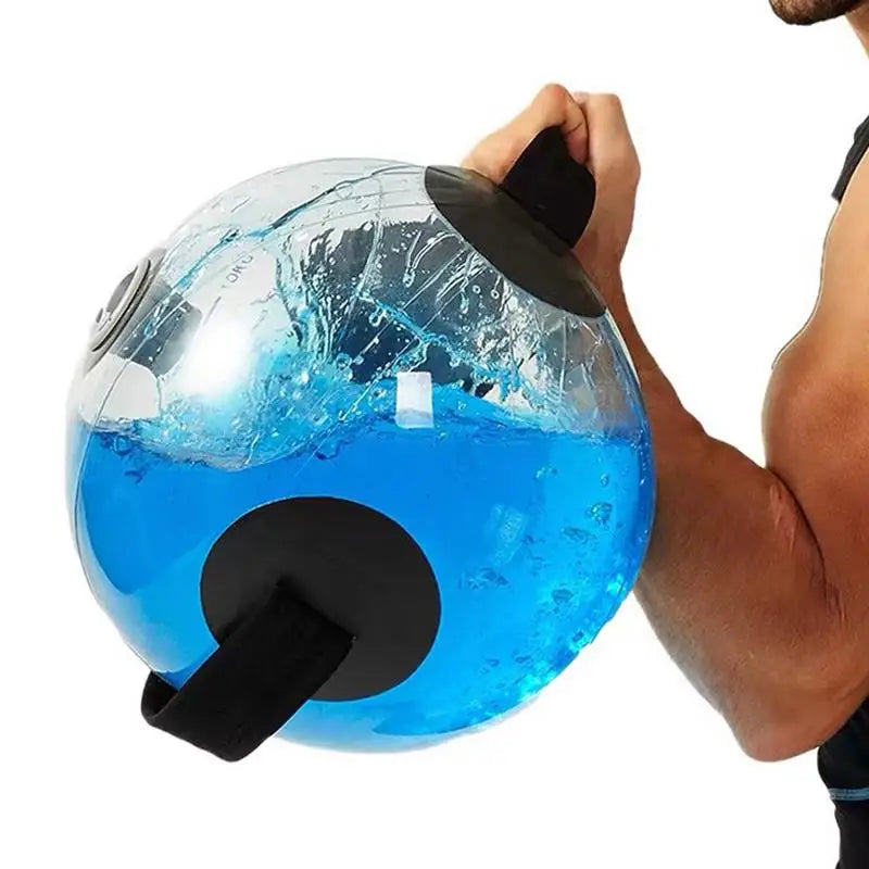 Workout Aqua Bags Adjustable Water Training Bag 15kg Adjustable Inflatable Water Power Bags for Fitness Body Building Aqua Ball
