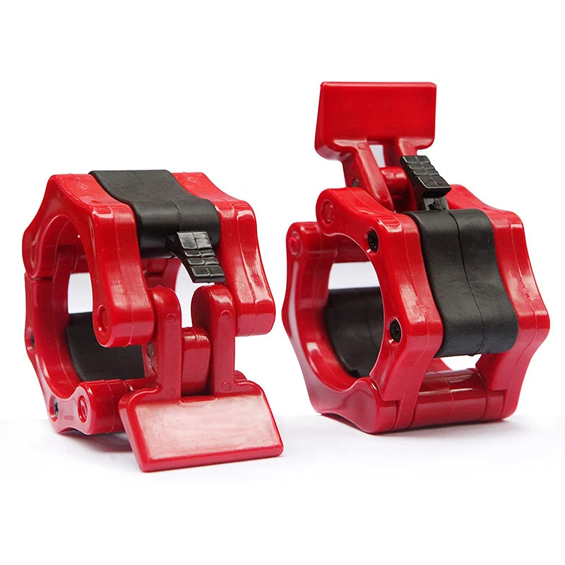 Pro Dumbbell Barbell Bar Clip Collar Barbell Lock Clamps Quick O-Rod Chuck Weight Lifting Bar Gym Dumbbell Fitness Body Building