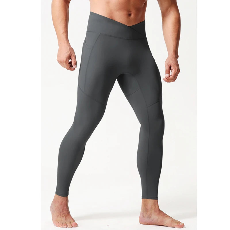 Men’s Sport Tights 2024 – Pocket Gym Leggings