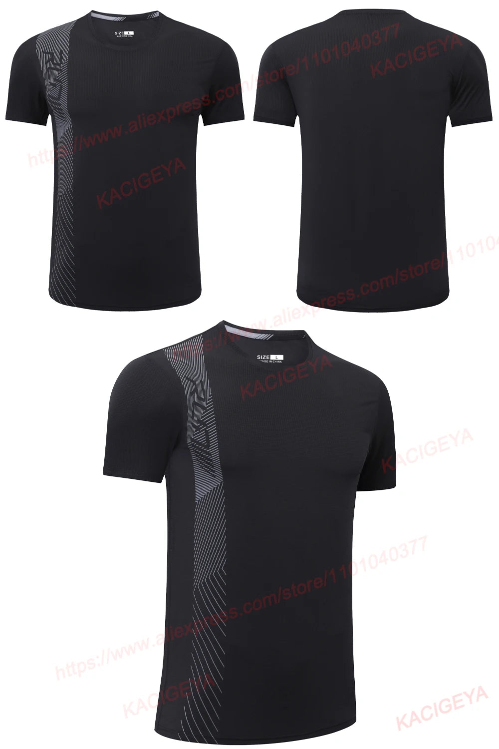 Men’s Workout T-Shirt – Quick-Dry Mesh Training Tee