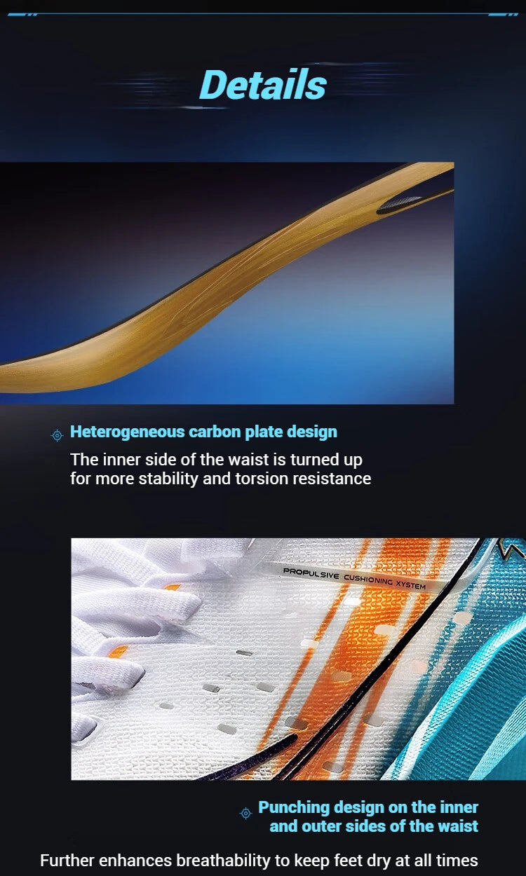 Xtep 160X 6.0 PRO Running Shoes For Men Stable Durable Racing Marathon Light Running Shoes Professional Marathon 975119110003