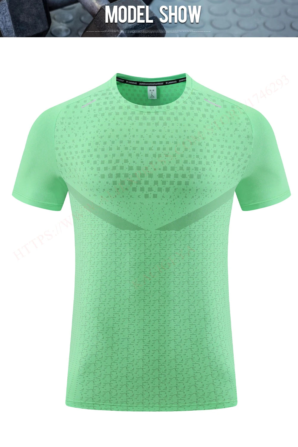 Quick Dry Gym T-Shirt – Breathable Short Sleeve