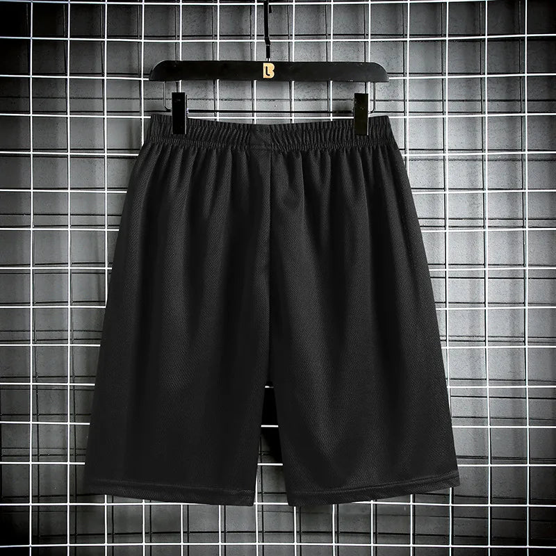 Striped shorts men's and women's outdoor running and fitness pants, lightweight, loose, simple, trendy and versatile pants