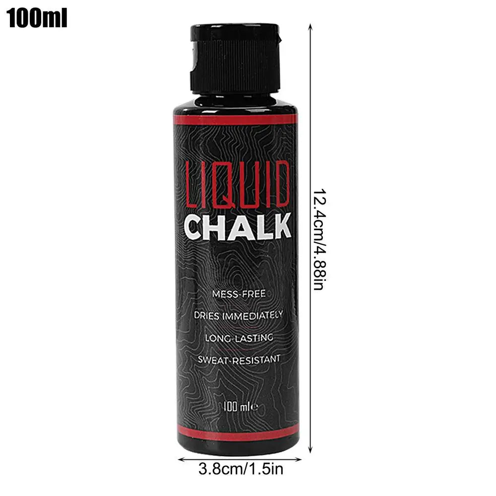 30/50/100ml Liquid Chalk Sports Magnesium Powder Fitness Weight Lifting Anti Slip Cream Grip WeightLifting Climbing Gym Sport