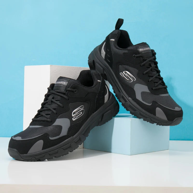 Skechers Men's Shoes Urban Outdoor Sports Shoes Casual Shoes Thick Sole Heightening Dad Shoes 894272-Bbk