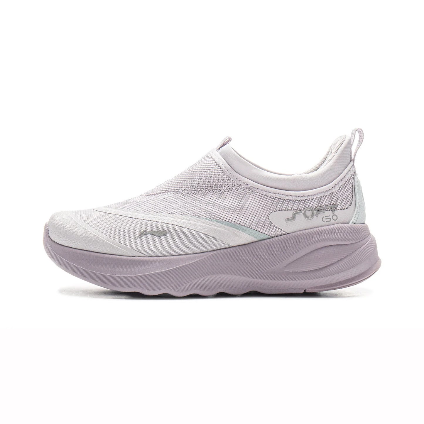 Li-Ning Women SOFT GO 2 Slip-on Casual Walking Shoes COMFOAM Breathable Flexible LiNing Comfortable Sports Sneakers AGLV006