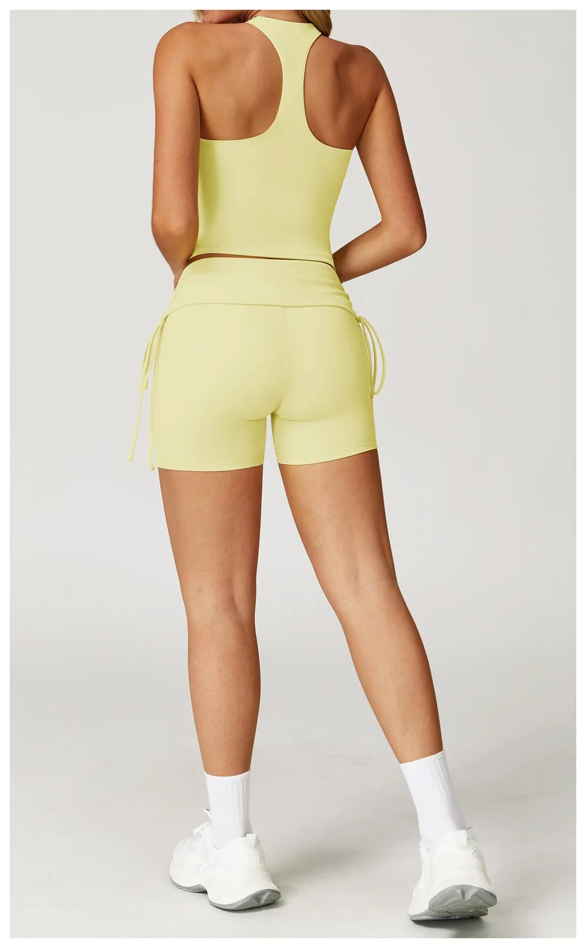 Women Tracksuit Gym Sports Suits 2 Pieces Yoga Set Fitness Vest Top Push Up Workout Clothes Female Athletic Leggings Sportswear