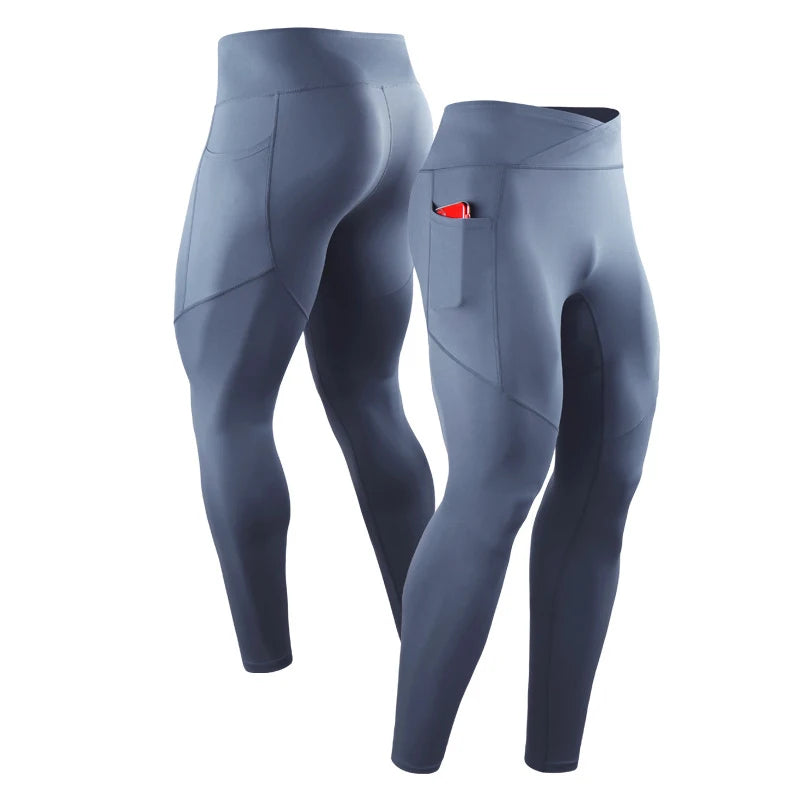Men’s Sport Tights 2024 – Pocket Gym Leggings