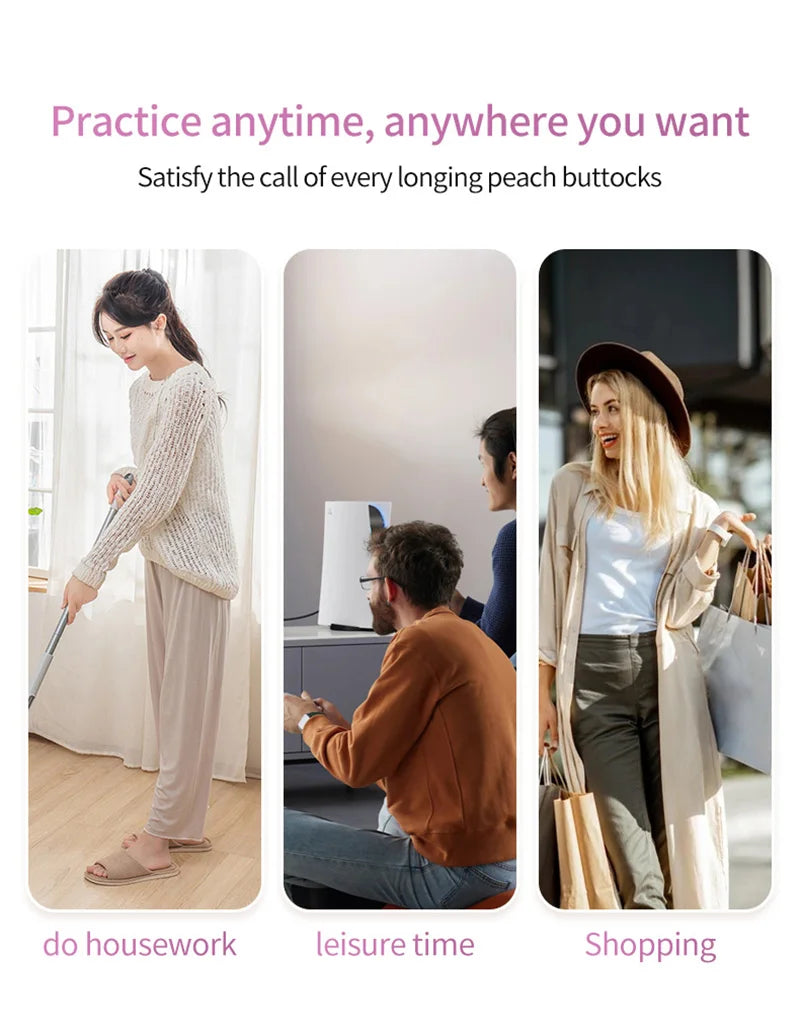 Electric Hips Trainer EMS Butt Muscle Stimulator USB Rechargable Buttocks Lifting Muscle Toner For Fitness Weight Loss Fat Burn