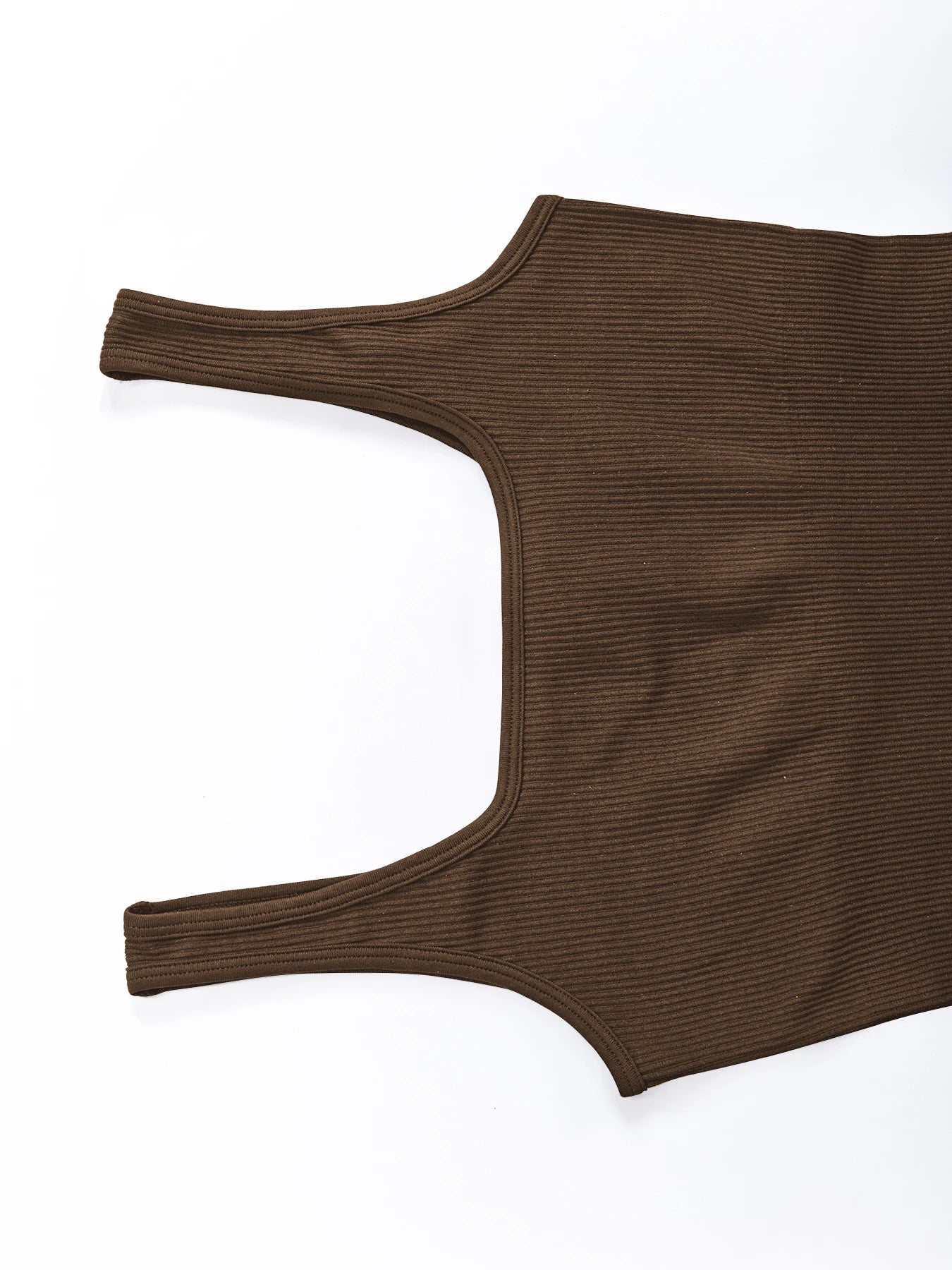 Women's Solid Backless Sports Bodysuit, Sporty Casual Sleeveless Square Neck Bodysuit for Yoga Gym Workout, Ladies Sportswear