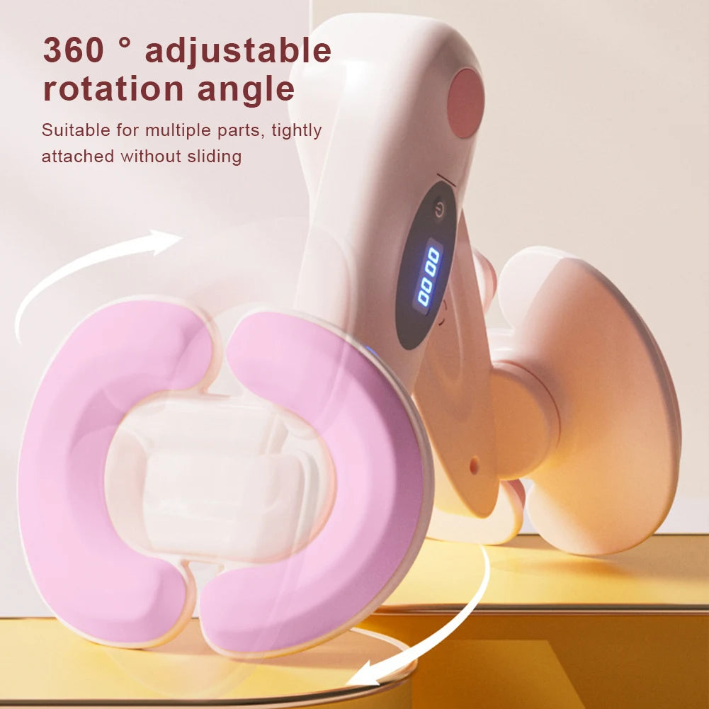 Digital Skinny Legs Clip Strength Adjustable Thigh Fitness Equipment 360° Rotatable Exercise Pelvic Floor Trainer for Women Men