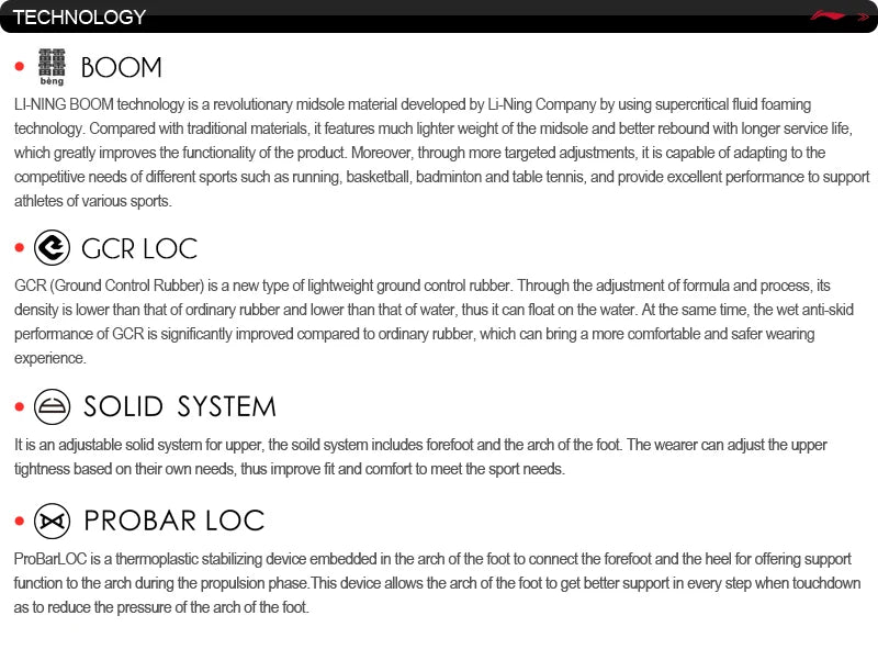 Li-Ning Men FURIOUS RIDER 8 Stability Running Shoes BOOM Cushion Stable Support Sport Shoes Anti-slip Wearable Sneakers ARZU007